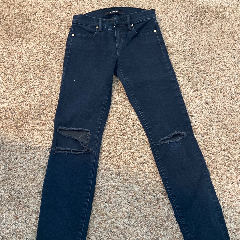 Jbrand blue skinny jeans